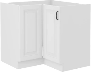 Szafka kuchenna dolna narożna STILO 89x89 DN 1F Biały/Biały