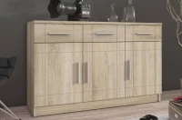 Komoda Paris 3 drzwi Dąb sonoma