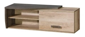 Szafka wisząca 120 cm na ścianę na książki lewa Romero R11L 1F Dąb Canyon/Arusha