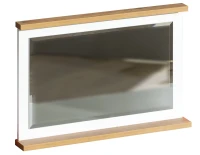 Lustro na ścianę 85 cm Sven SV14 w kolorze Dąb Nash/Sosna Andersen.
