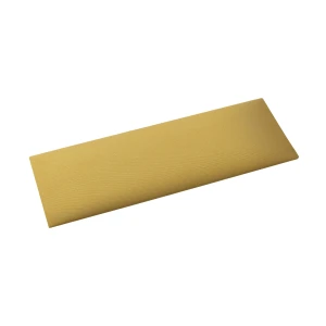 Panel ścienny tapicerowany 3D 60x20 wezgłowie żółty