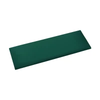 Panel ścienny tapicerowany 3D o wymiarze 60x20 wezgłowie w kolorze zielonym.