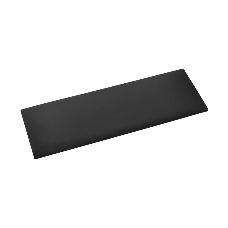 Panel ścienny tapicerowany 3D o wymiarze 60x20 wezgłowie w kolorze antracytowym.
