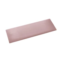 Panel ścienny tapicerowany 3D o wymiarze 60x20 wezgłowie w kolorze różowym.