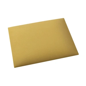 Panel ścienny tapicerowany 3D 60x40 wezgłowie żółty