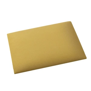 Panel ścienny tapicerowany 3D 50x40 wezgłowie żółty