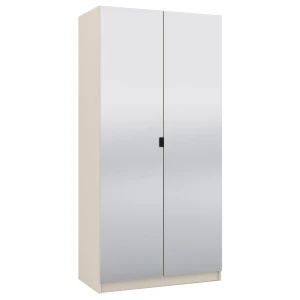 Fronty do szafy z LUSTRAMI 100 cm do garderoby modułowej Foxen Cashmere