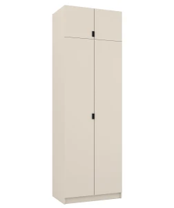 Szafa z nadstawką 80 cm do garderoby modułowej Foxen Cashmere