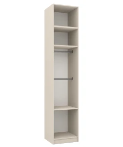 Szafa z nadstawką otwarta 50 cm do garderoby modułowej Foxen Cashmere