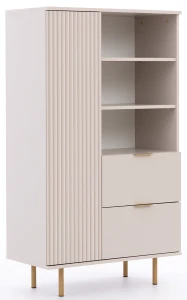 Regał do salonu Nubia R1D2SZ Cashmere