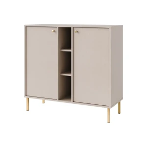 Komoda dwudrzwiowa do salonu Sakai 2 2F T822 Beżowy