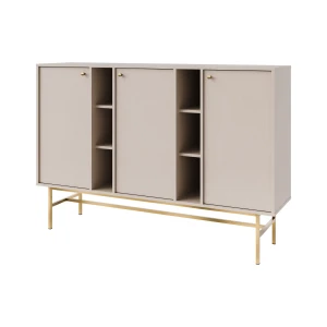 Komoda trzydrzwiowa do salonu Sakai 3 3F T823 Beżowy