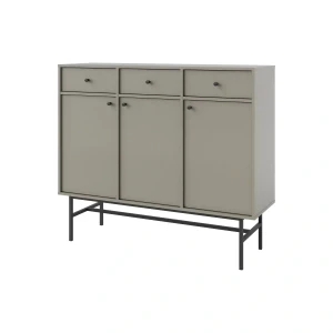 Komoda z szufladami do salonu Sakai 3 3F 3S T827 Eukaliptus