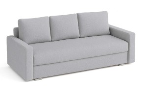 Kanapa rozkładana trzyosobowa z funkcją spania SILVER 3 boucle szara