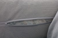 Kanapa sofa rozkładana z funkcją spania Lunera Prima strukturalna Szara