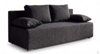 Kanapa sofa rozkładana z funkcją spania Lunera Prima strukturalna Grafitowa