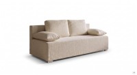 Kanapa sofa rozkładana z funkcją spania Lunera Prima boucle baranek Beżowa