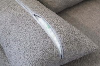 Kanapa sofa rozkładana z funkcją spania Lunera Prima boucle baranek Beżowa