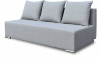 sofa szara rozkładana z funkcją spania trio