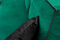 Kanapa narożna z funkcją spania i pojemnikiem Tevor poduszki - internetowy sklep meblowy Bird Meble
