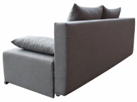 sofa rozkładana style widok z tyłu