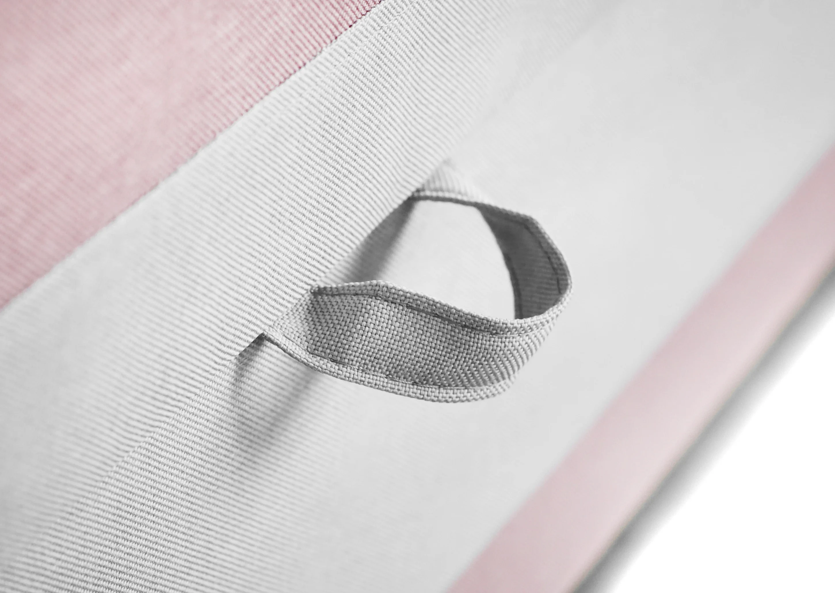 Tapczan łóżko jednoosobowe z pojemnikiem Hirek Eko 90x200 Różowy/Szary