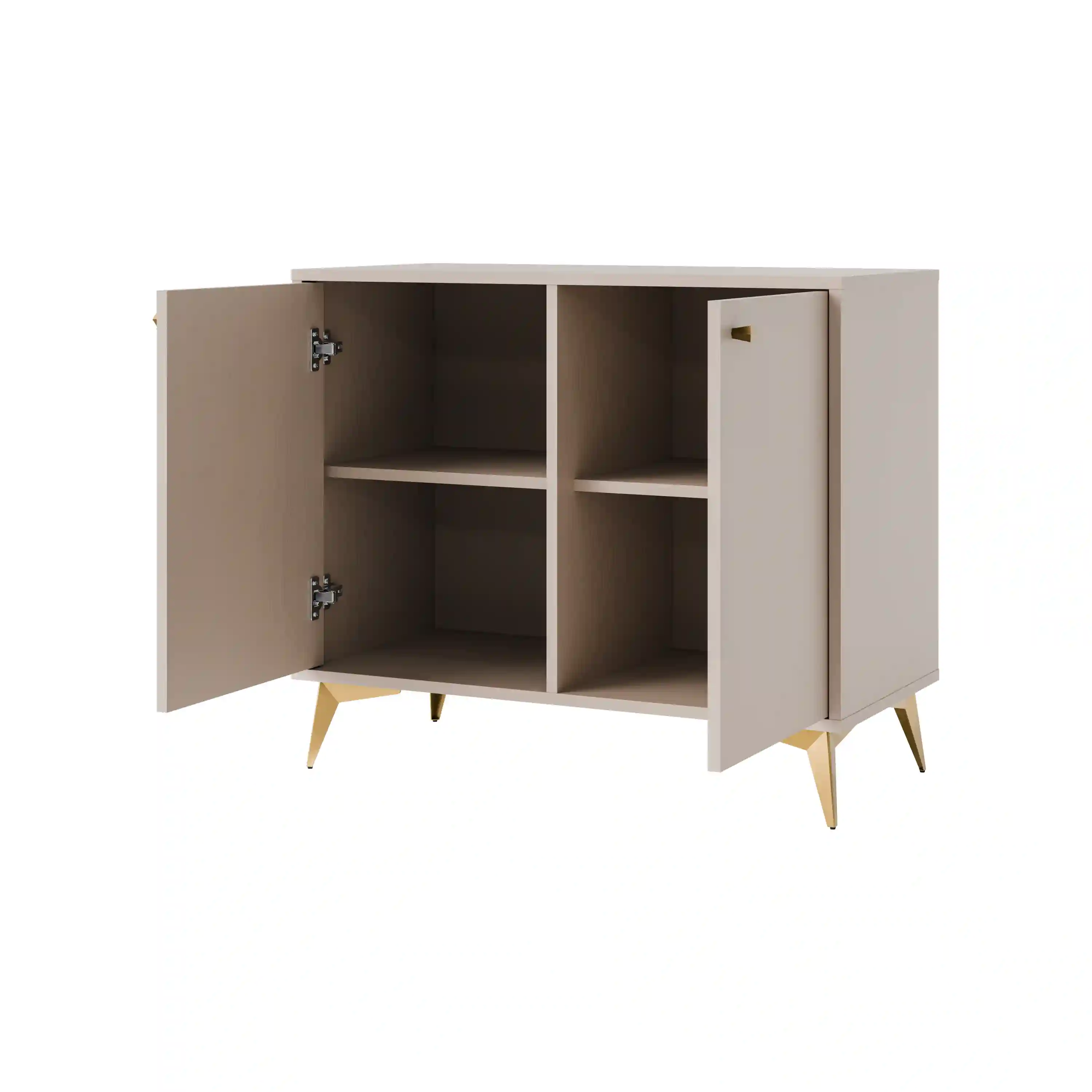 Komoda dwudrzwiowa do salonu Sakai 2F T812 Beżowy