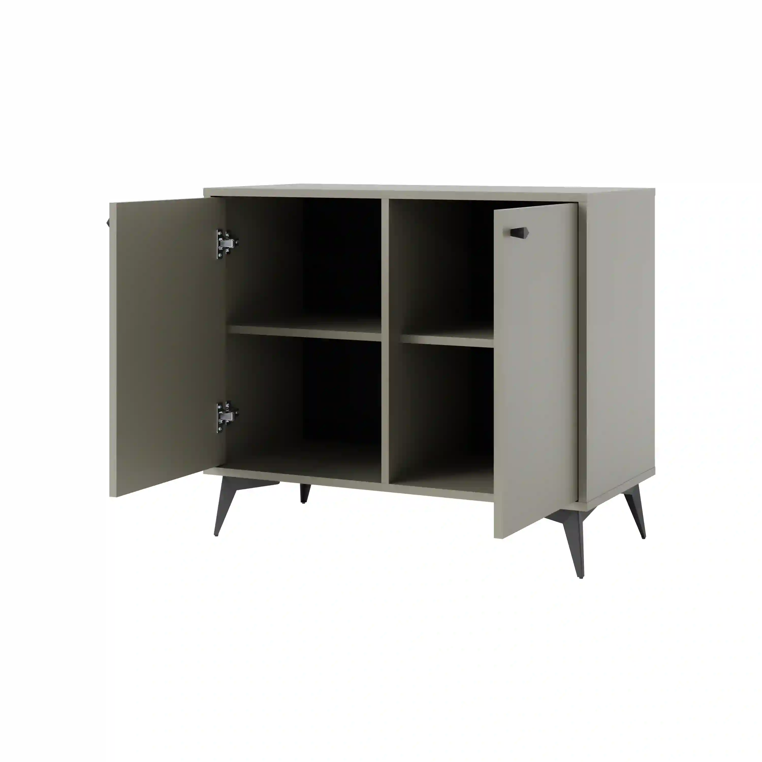 Komoda dwudrzwiowa do salonu Sakai 2F T812 Eukaliptus