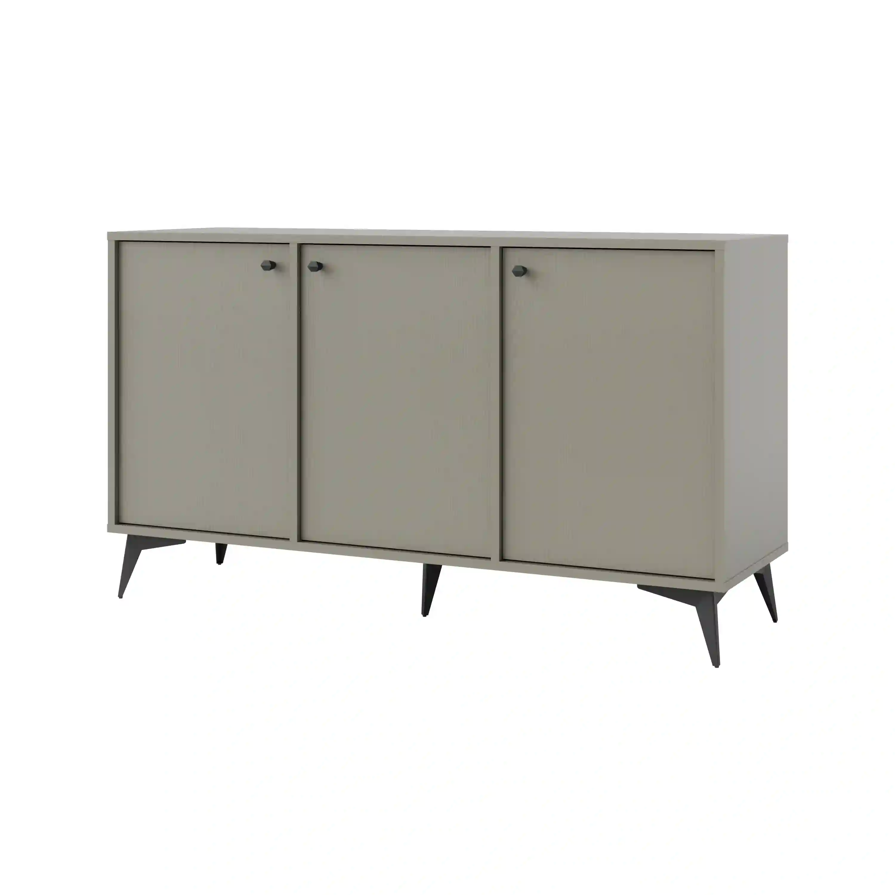 Komoda trzydrzwiowa do salonu Sakai 3F T813 Eukaliptus