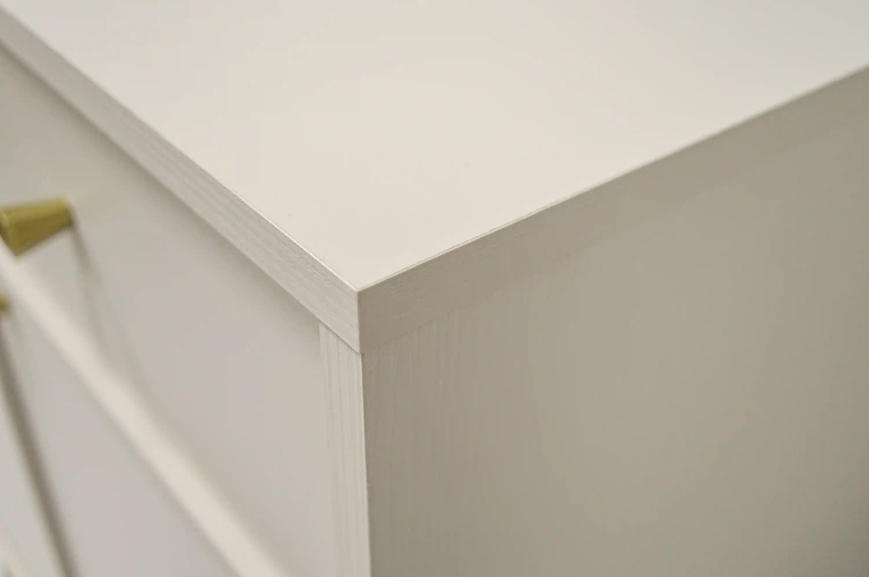 Komoda z szufladami do salonu Sakai 1F 3S T814 Beżowy