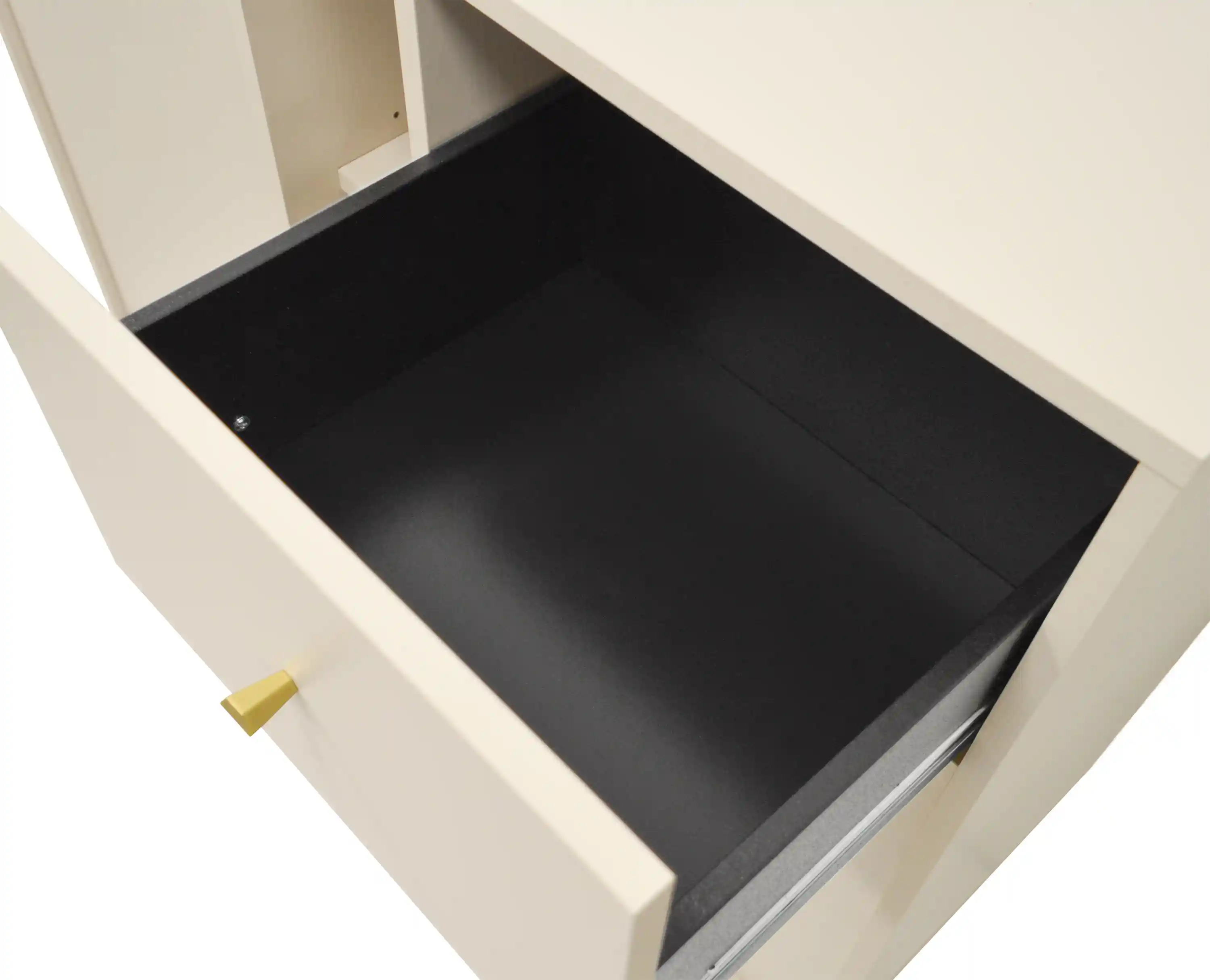 Komoda z szufladami do salonu Sakai 1F 3S T814 Beżowy