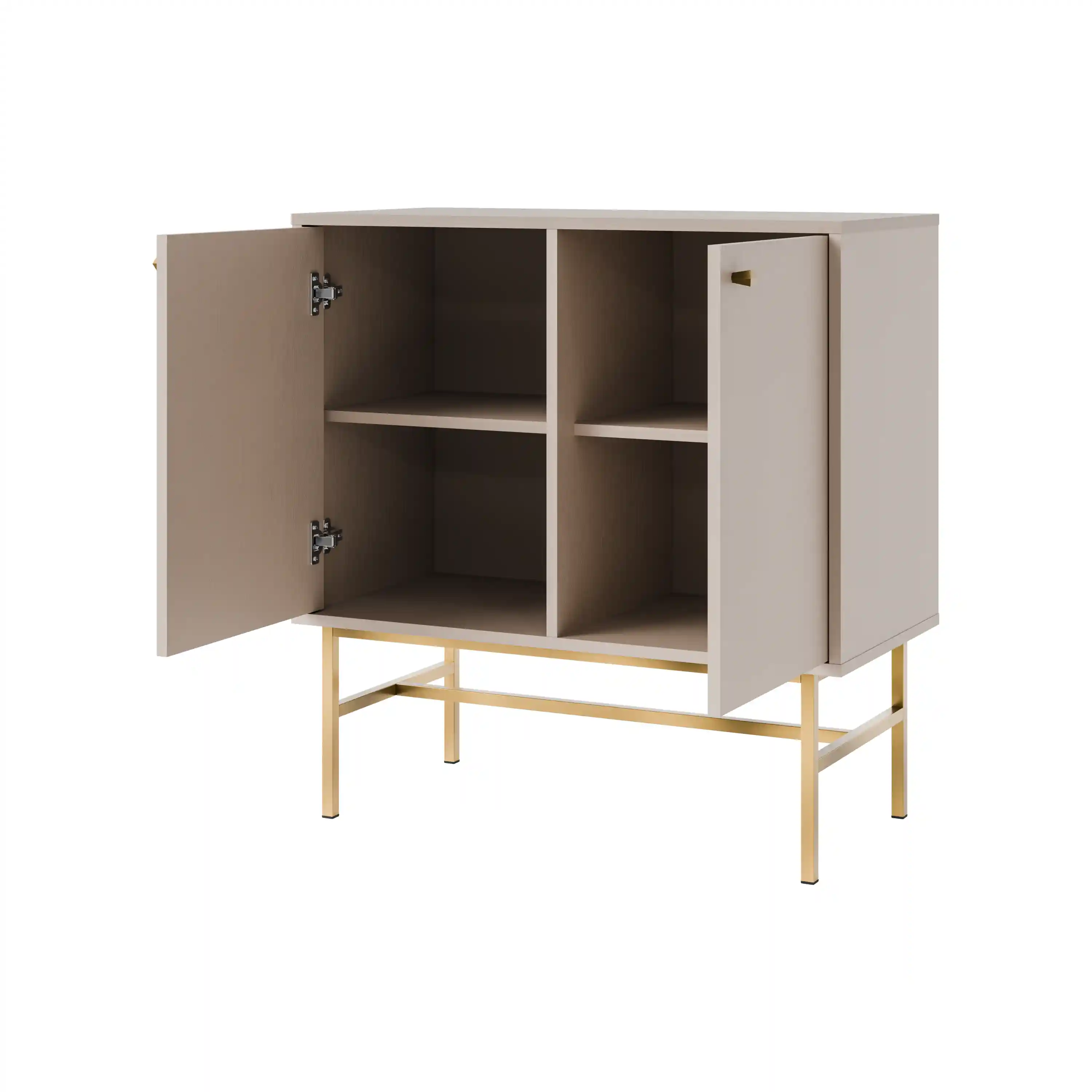Komoda dwudrzwiowa do salonu Sakai 2F T812 Beżowy