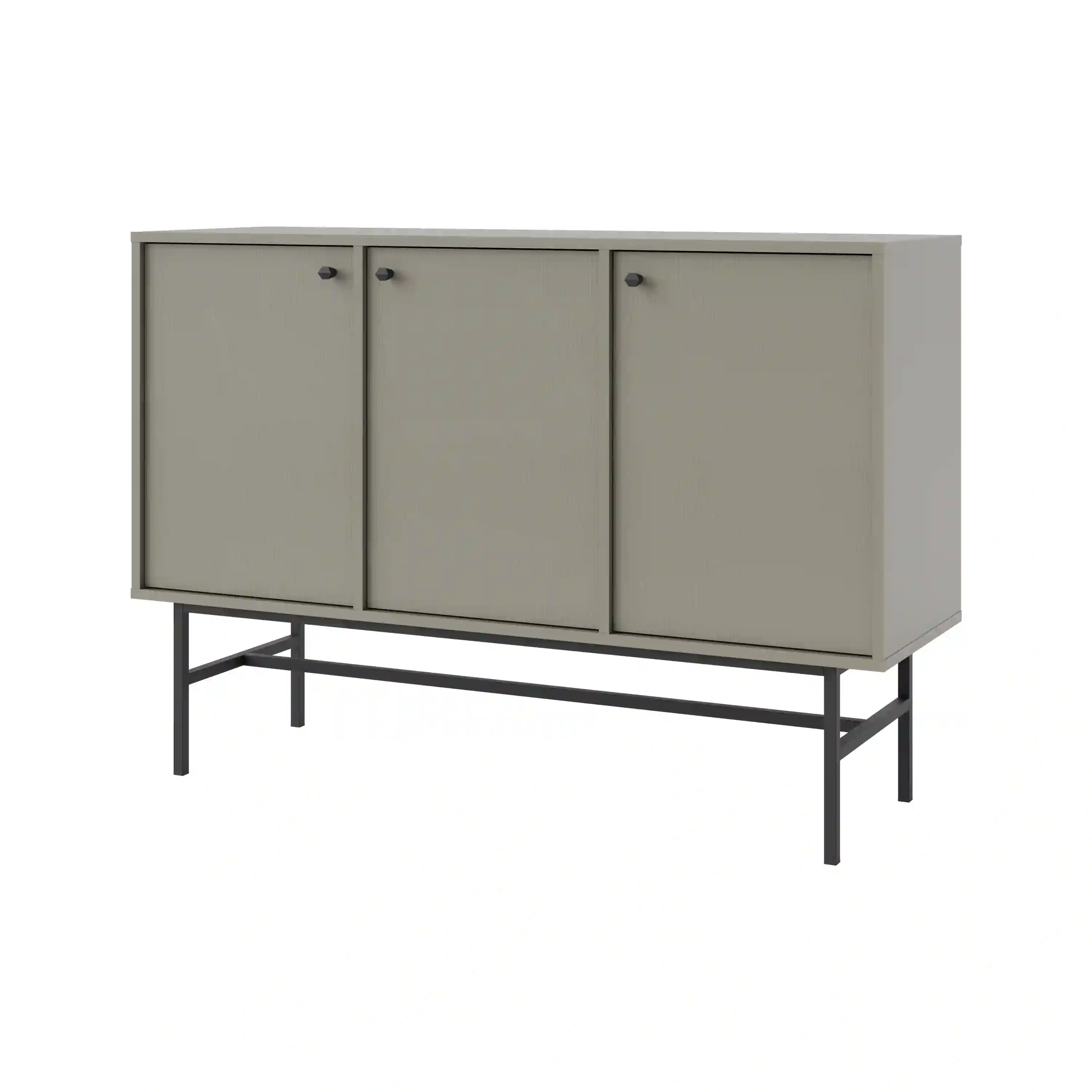 Komoda trzydrzwiowa do salonu Sakai 3F T813 Eukaliptus