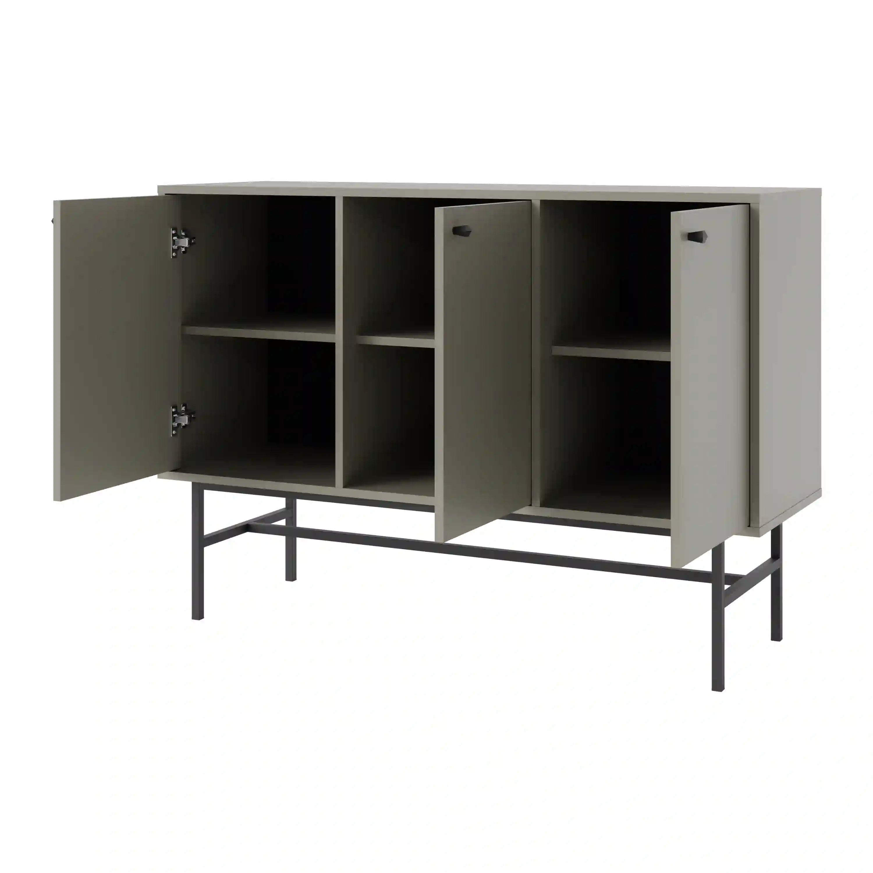 Komoda trzydrzwiowa do salonu Sakai 3F T813 Eukaliptus