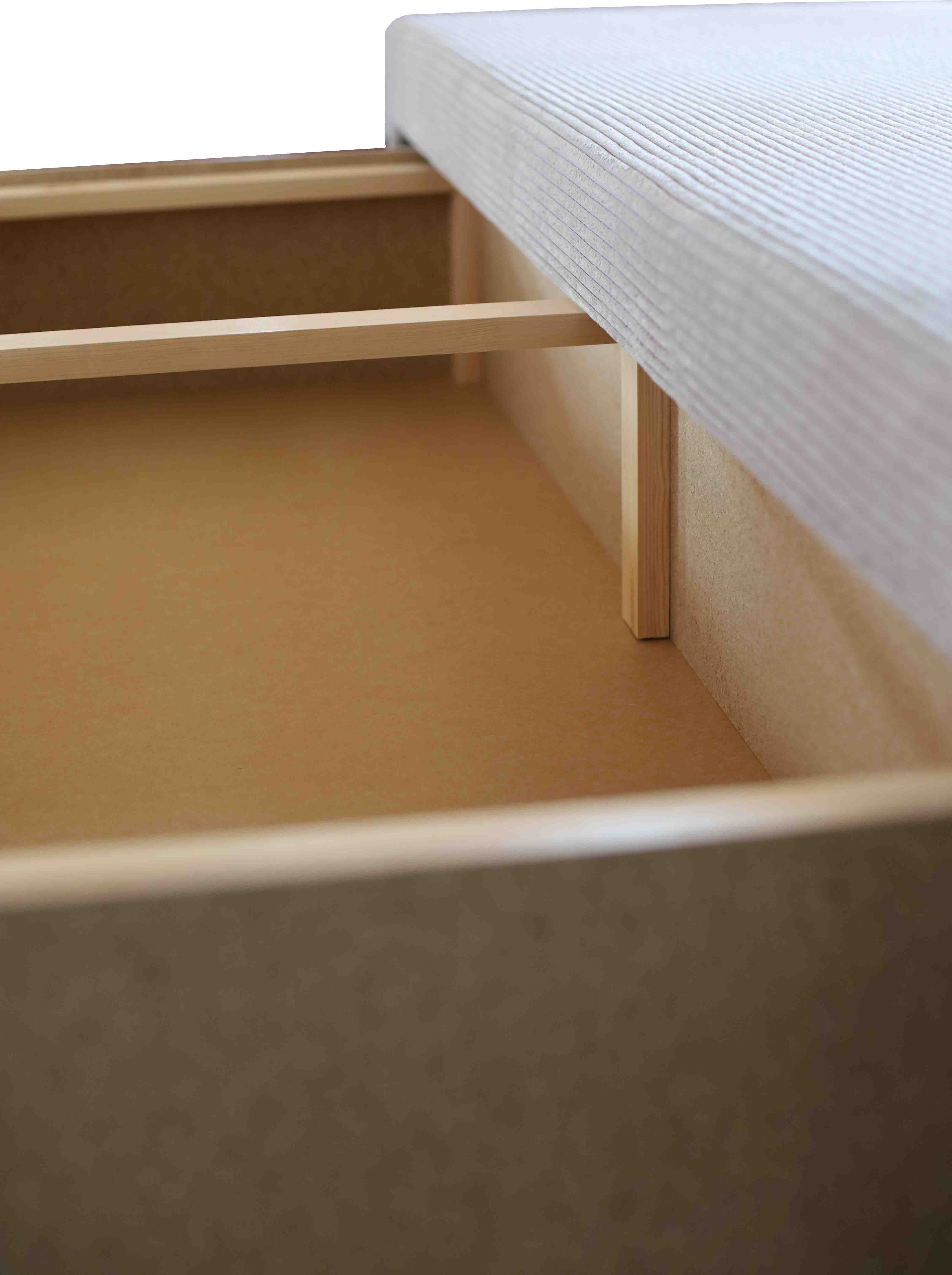 Kanapa rozkładana z funkcją spania SILVER 3 boucle beżowa