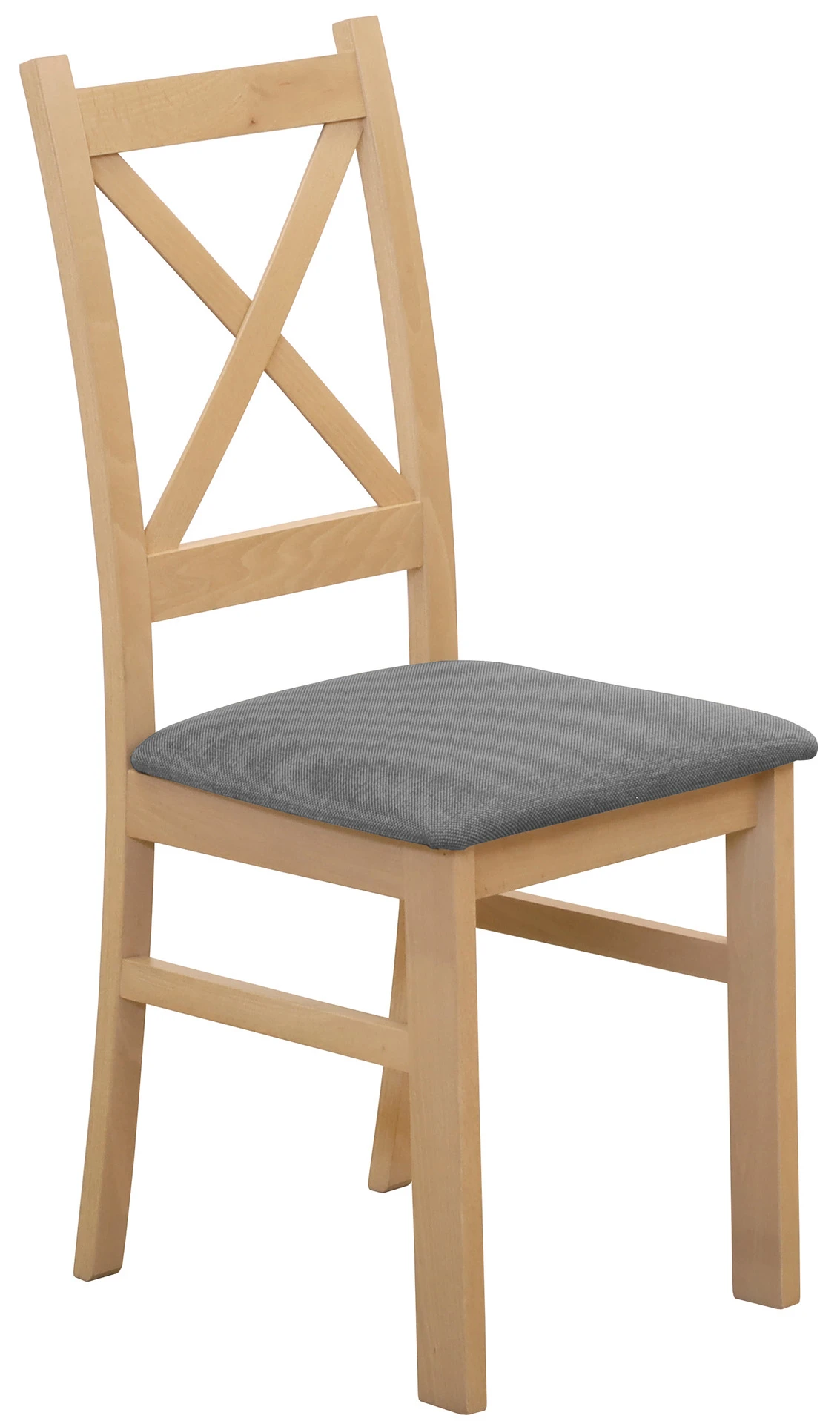 Komplet stół 120x80 z 6 krzesłami do jadalni M008-6 Dąb Artisan