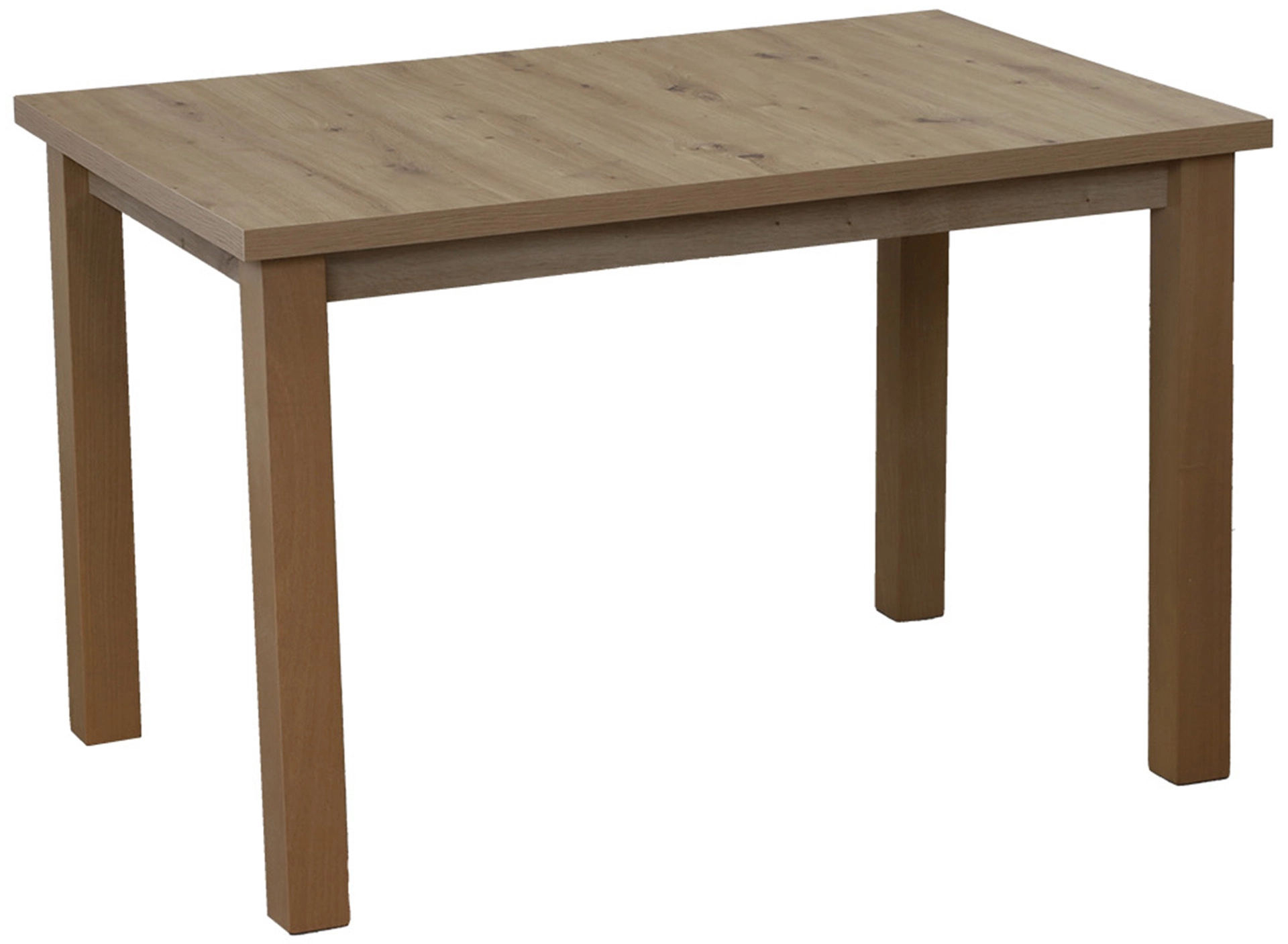 Komplet stół 120x80 z 6 krzesłami do kuchni M011-6 Dąb Artisan