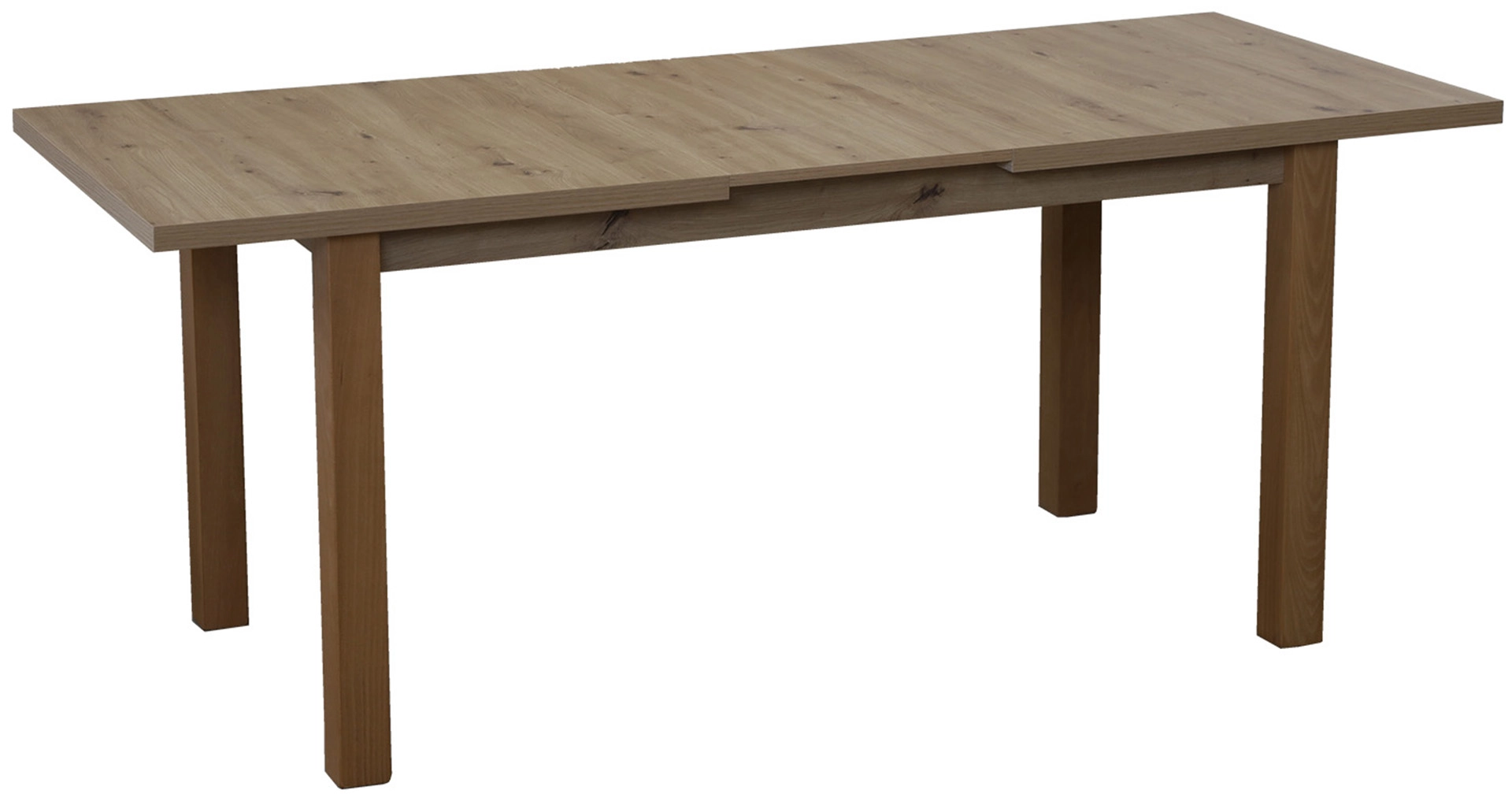 Stół rozkładany 150/190x80 i 4 krzesła do jadalni M012-4 Dąb Artisan